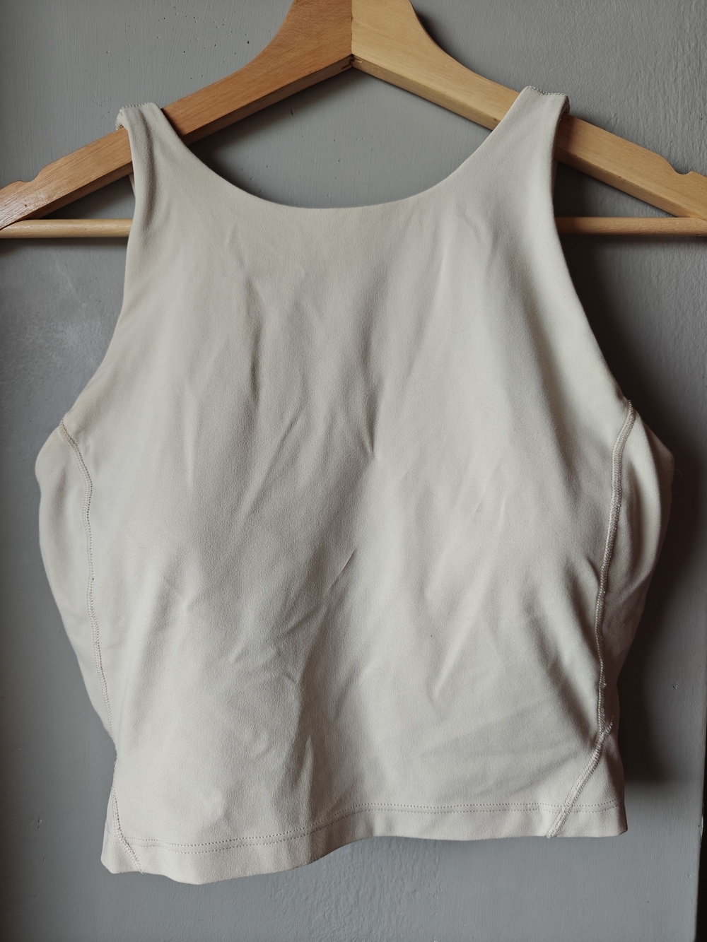Lululemon Align High-Neck Tank, Natural Ivory, Size 8
